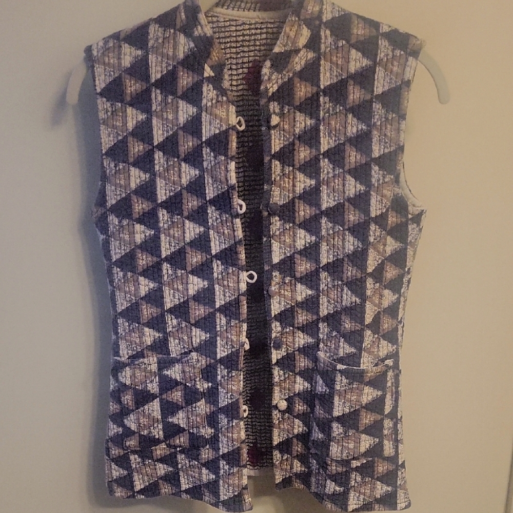 Reversible Handmade Vest